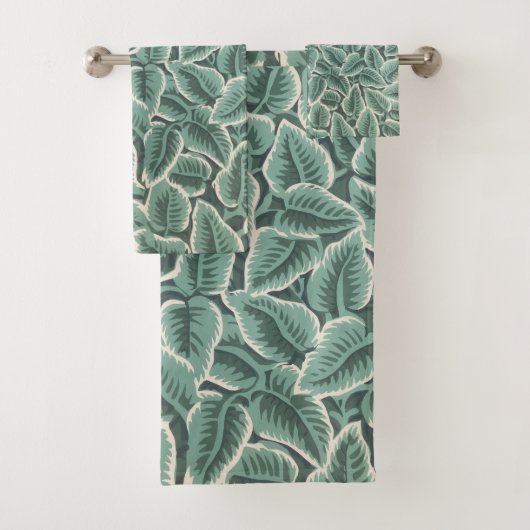 Jane Austen's Home Wallpaper Bad Handdoek (Insitu)