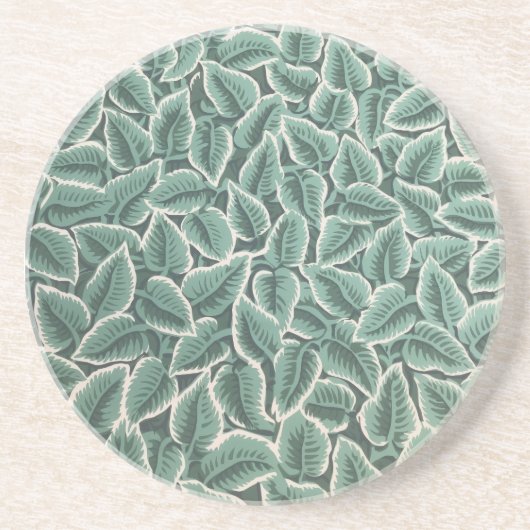 Jane Austen's Home Wallpaper Zandsteen Onderzetter (Voorkant)