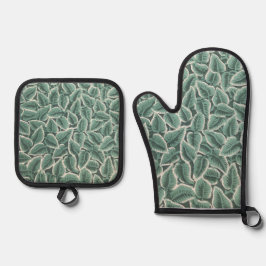 Jane Austens Huisbehang Ovenwant & Pannenlap Set