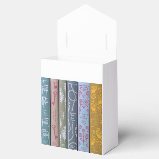 Jane Austen's Novels Gift Box Bedankdoosjes (Geopend)