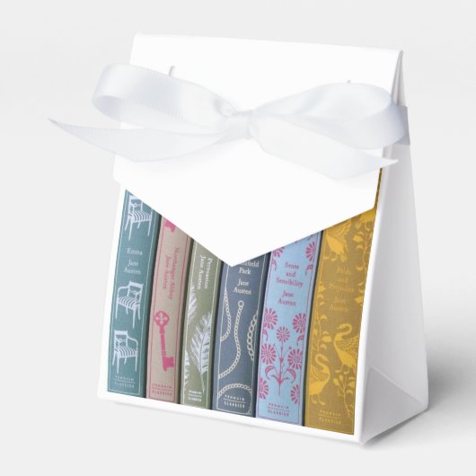 Jane Austen's Novels Gift Box Bedankdoosjes (Voorkant Zijde)