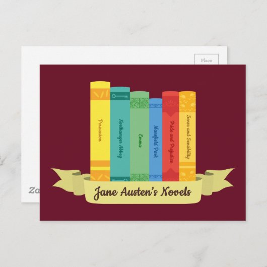 Jane Austen's Novels III Briefkaart (Voorkant / Achterkant)