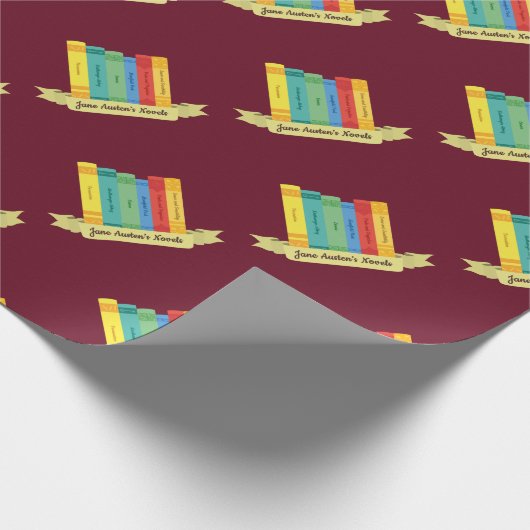 Jane Austen's Novels III Cadeaupapier (Hoek)