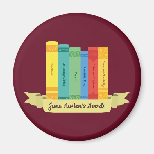 Jane Austen's Novels III Magneet (Voorkant)