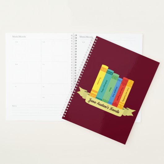 Jane Austen's Novels III Planner (Display)