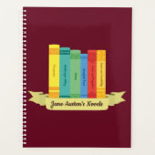Jane Austen's Novels III Planner (Voorkant)