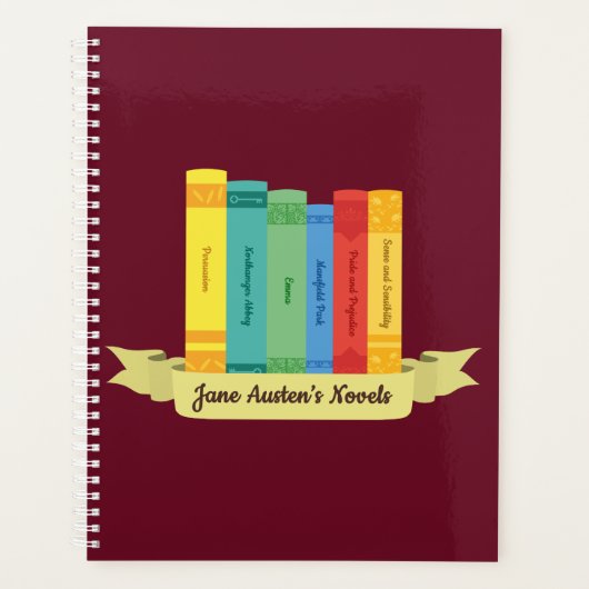 Jane Austen's Novels III Planner (Voorkant)