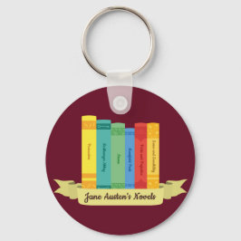 Jane Austen's Novels III Sleutelhanger