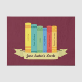 Jane Austen's Novels III Tissuepapier
