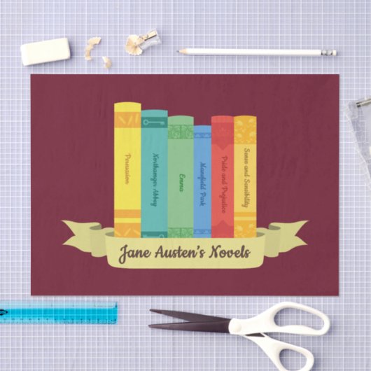 Jane Austen's Novels III Tissuepapier (Craft)