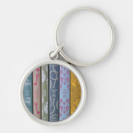 Jane Austen's Novels on a Keychain
