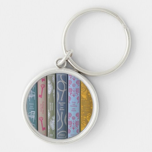 Jane Austen's Novels on a  Keychain (Voorkant)