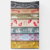 Jane Austen's Novels Spandoek (Verticaal)