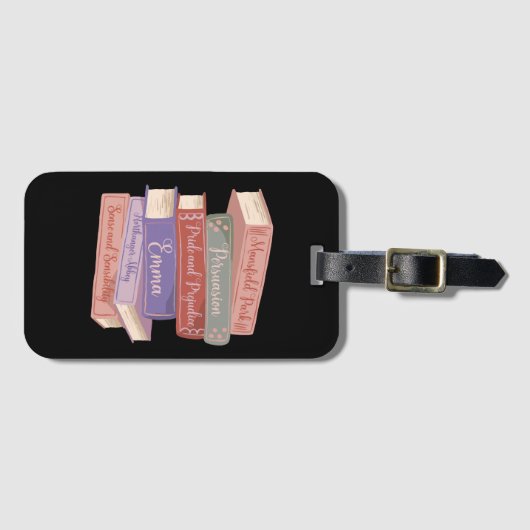 Jane Austen's Novels V Bagagelabel (Voorkant (horizontaal))