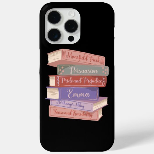 Jane Austen's Novels V Case-Mate iPhone Case (Achterkant)