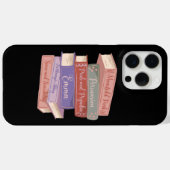 Jane Austen's Novels V Case-Mate iPhone Case (Achterkant (horizontaal))