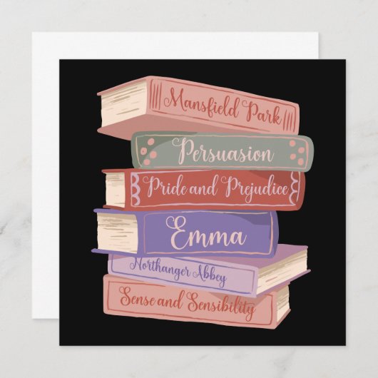 Jane Austen's Novels V Kaart (Voorkant / Achterkant)