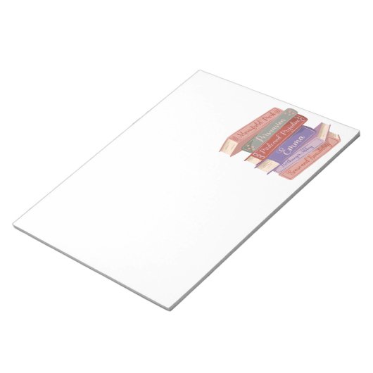 Jane Austen's Novels V Notitieblok (Schuin)