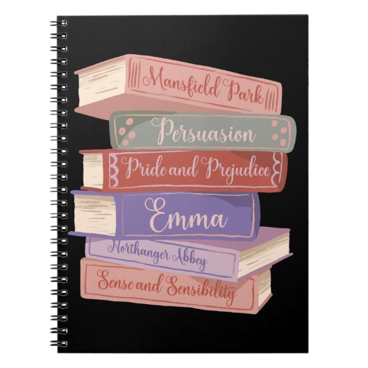 Jane Austen's Novels V Notitieboek (Voorkant)