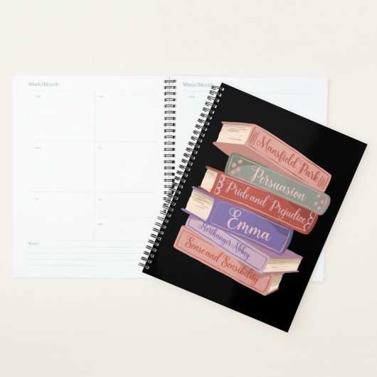 Jane Austen's Novels V Planner (Display)
