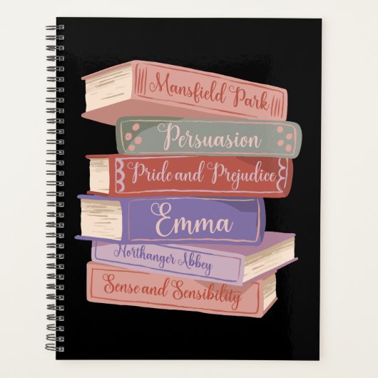 Jane Austen's Novels V Planner (Voorkant)