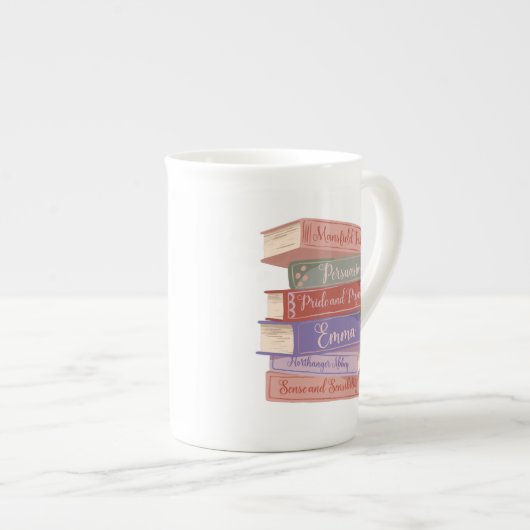 Jane Austen's Novels V Porselein Kop (Voorkant rechts)