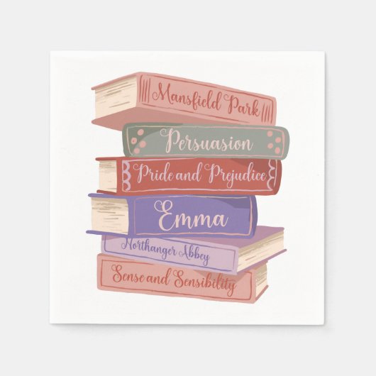 Jane Austen's Novels V Servet (Voorkant)