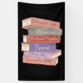 Jane Austen's Novels V Spandoek (Verticaal)