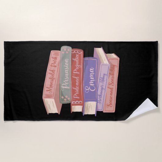 Jane Austen's Novels V Strandlaken (Voorkant)