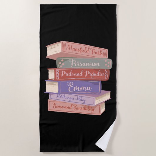 Jane Austen's Novels V Strandlaken (Voorkant)