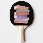 Jane Austen's Novels V Tafeltennisbatje (Achterkant)