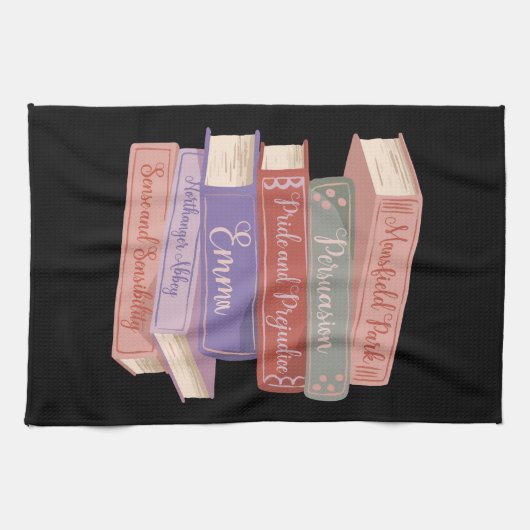 Jane Austen's Novels V Theedoek (Horizontaal)