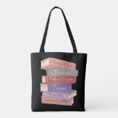 Jane Austen's Novels V Tote Bag (Achterkant)