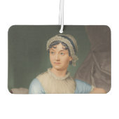 Jane Austen's Portrait +quote Luchtverfrisser (Achterkant)