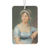 Jane Austen's Portrait +quote Luchtverfrisser (Achterkant)