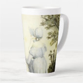 Jane Austen's Portret +quote Magnet Coffee Mok (Rechterhoek)