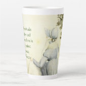 Jane Austen's Portret +quote Magnet Coffee Mok (Voorkant)