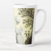 Jane Austen's Portret +quote Magnet Coffee Mok (Rechts)