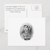 Jane Austen's Pride Briefkaart (Voorkant / Achterkant)
