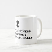 Jane Austen's Pride en Prejudice geïnspireerde mok (Voorkant rechts)