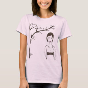 Jane Austen's rijstportret T-shirt