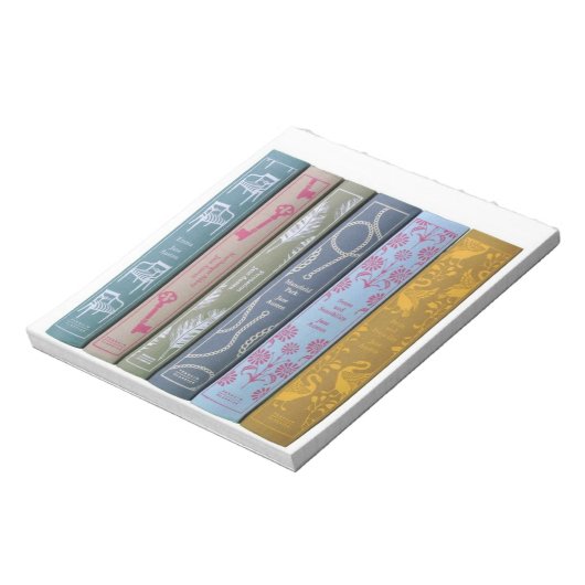 Jane Austen's romans Notitieblok (Linkerzijde)