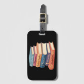 Jane Austen's romans VII Bagagelabel (Voorkant (verticaal))