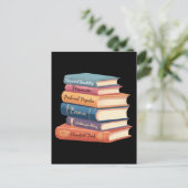 Jane Austen's romans VII Briefkaart (Staand voorkant)