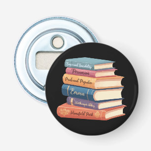 Jane Austen's romans VII Button Flesopener