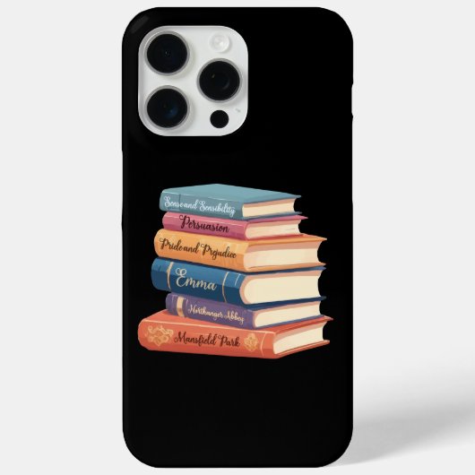 Jane Austen's romans VII Case-Mate iPhone Case (Achterkant)