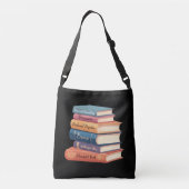 Jane Austen's romans VII Crossbody Tas (Achterkant)
