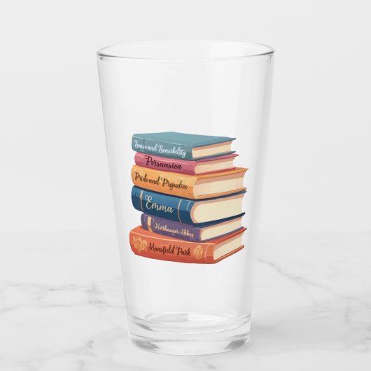 Jane Austen's romans VII Glas (Voorkant)