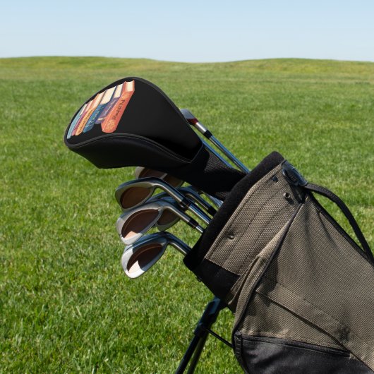 Jane Austen's romans VII Golfheadcover (Insitu)