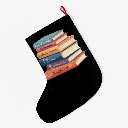 Jane Austen's romans VII Grote Kerstsok (Achterkant (Hangend))